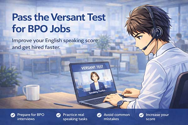 Versant Test Preparation Guide